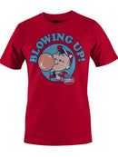 Officially Licensed Dubble Bubble Blowing Up with Dubble Bubble Men's T-shirt