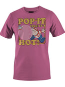 Officially Licensed Dubble Bubble Pop It Like It's Hot Gum Men's T-shirt
