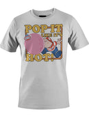 Officially Licensed Dubble Bubble Pop It Like It's Hot Gum Men's T-shirt