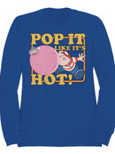 Officially Licensed Dubble Bubble Pop It Like It's Hot Gum Men's Sweatshirt