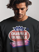 Officially Licensed Dubble Bubble Original Flavor Logo Men's Sweatshirt