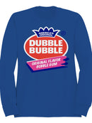 Officially Licensed Dubble Bubble Original Flavor Gum Logo Men's Sweatshirt