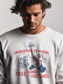 Officially Licensed Dubble Bubble Vintage Promo Design Men's Sweatshirt