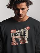Officially Licensed Dubble Bubble Retro Whistle Ad Men's Sweatshirt