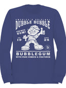 Officially Licensed Dubble Bubble Classic Advertisement Men's Sweatshirt