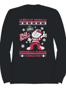 Officially Licensed Dubble Bubble Fun with Gum Poster Men's Sweatshirt