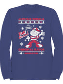 Officially Licensed Dubble Bubble Fun with Gum Poster Men's Sweatshirt