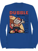 Officially Licensed Dubble Bubble Gum Vintage Poster Men's Sweatshirt