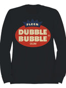 Officially Licensed Dubble Bubble Classic Gum Logo Men's Sweatshirt