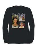 Viva El Arte: Celebrating Iconic Portraits Women's Sweatshirt