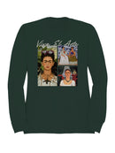 Viva El Arte: Celebrating Iconic Portraits Women's Sweatshirt