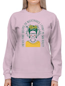 Frida Kahlo Artistic Expression: Embracing Reality Women's Sweatshirt