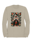 Frida Kahlo Tranquil Harmony in Nature Women's Sweatshirt