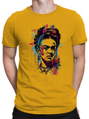 Vibrant Abstract Portrait Men's T-shirt