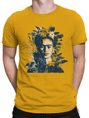 Botanical Portrait of a Woman Men's T-shirt