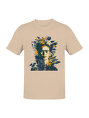 Botanical Portrait of a Woman Men's T-shirt