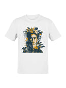 Botanical Portrait of a Woman Men's T-shirt