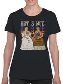 Art is Life: Duality Women's T-shirt