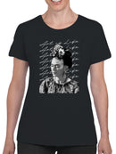 Artistic Elegance: A Celebration of Cultural Identity Women's T-shirt