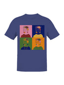 Pop Art Floral Portrait Women's T-shirt