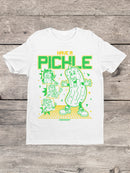 Officially Licensed Van Holten Pickles Fun and Funky Pickle Characters Women's T-shirt