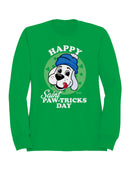 Officially Licensed Slush Puppie Saint Paw-Tricks  Men's Sweatshirt