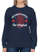 Officially Licensed Slush Puppie Classic Slush Puppie Design Women's Sweatshirt