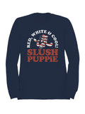 Officially Licensed Slush Puppie Red, White & Cool  Women's Sweatshirt