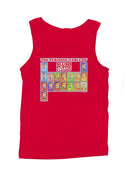Officially Licensed Slush Puppie Flavor Chart Men's Tank Top