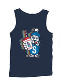 Officially Licensed Slush Puppie Retro Slush Puppie Graphic Men's Tank Top