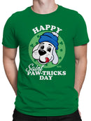 Officially Licensed Slush Puppie Saint Paw-Tricks  Men's T-shirt