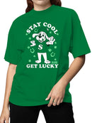 Officially Licensed Slush Puppie Lucky Pup Graphic  Women's T-shirt