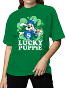 Officially Licensed Slush Puppie Lucky Pup Slushie Women's T-shirt