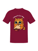 Officially Licensed Sad Nuggie Sad Nuggie Cat Men's T-shirt