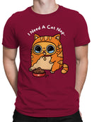 Officially Licensed Sad Nuggie Sad Nuggie Cat Men's T-shirt