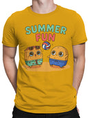 Officially Licensed Sad Nuggie Sad Nuggie Fun Summer Cartoon Men's T-shirt