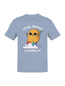 Officially Licensed Sad Nuggie Sad Nuggie Loud & Proud Men's T-shirt