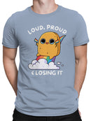 Officially Licensed Sad Nuggie Sad Nuggie Loud & Proud Men's T-shirt