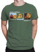 Officially Licensed Sad Nuggie Sad Nuggie Camping Men's T-shirt