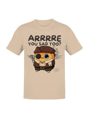Officially Licensed Sad Nuggie Sad Nuggie Pirate Men's T-shirt