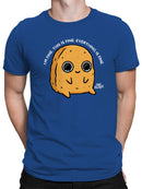 Officially Licensed Sad Nuggie Sad Nuggie happy mode Men's T-shirt