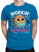 Officially Licensed Sad Nuggie Sad Nuggie Working on Myself Men's T-shirt