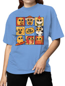 Officially Licensed Sad Nuggie Stickers Women's T-shirt