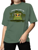 Officially Licensed Sad Nuggie Toad  Women's T-shirt