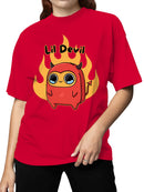 Officially Licensed Sad Nuggie Devil Women's T-shirt