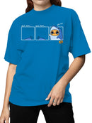 Officially Licensed Sad Nuggie Shark Surprise Women's T-shirt