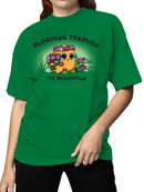 Officially Licensed Sad Nuggie Floral Blob Women's T-shirt