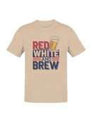 Red White and Brew Men's T-shirt