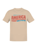 USA Land of the Free Men's T-shirt