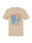 BBQ Fun with Yeti  Men's T-shirt